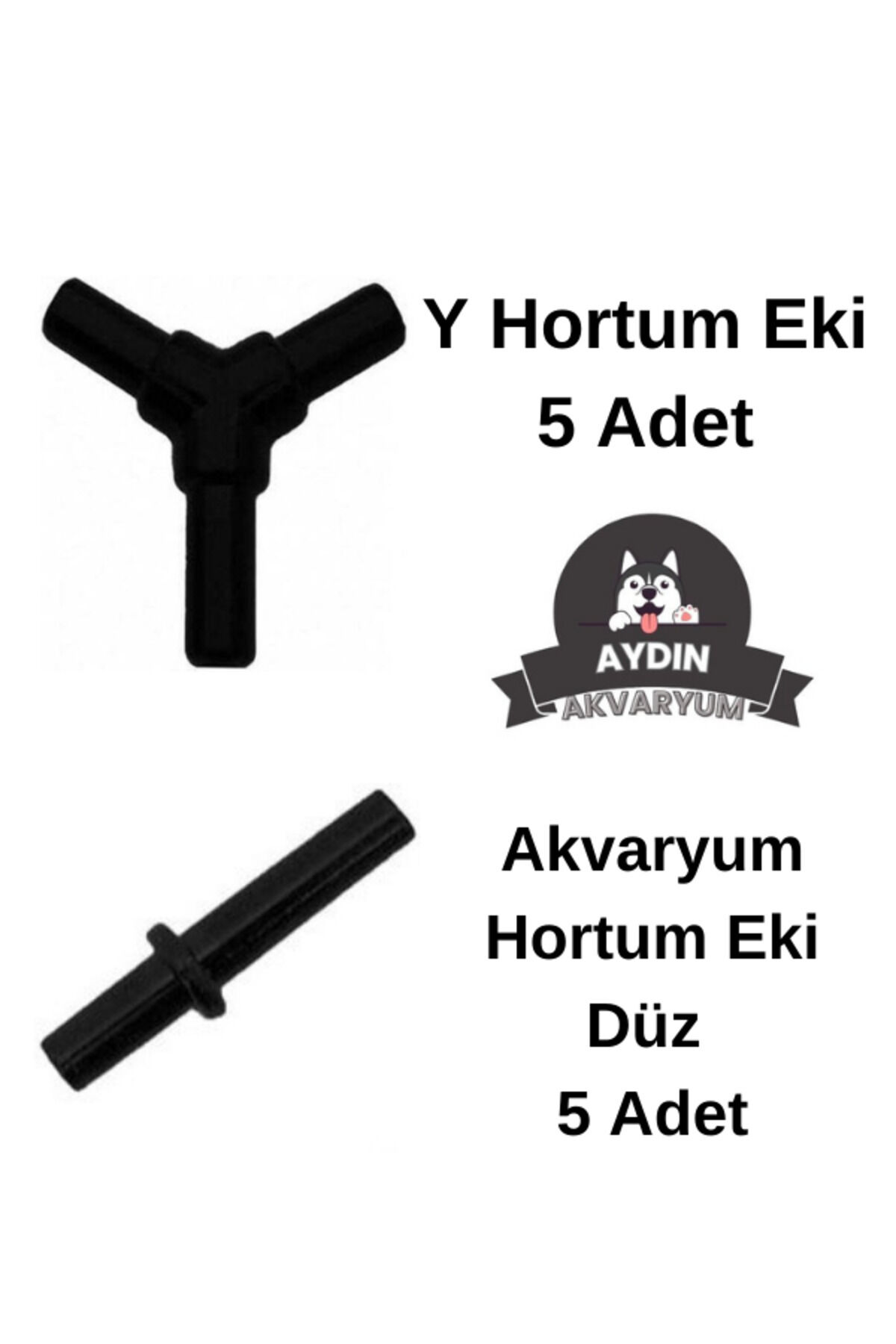 Akvaryum Hortum Eki Paketi Toplam 10 Adet
