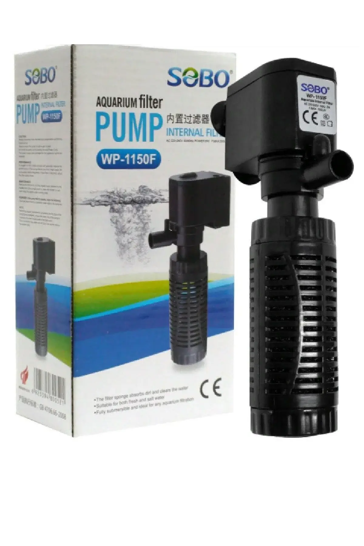 Sobo Wp 1150F Iç Filtre, 6 Watt 500 Litre/saat