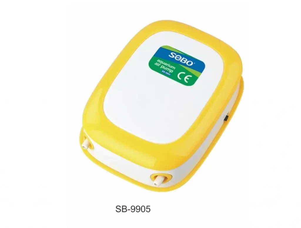 Sobo Ayarlanabilir Çift Çıkışlı Akvaryum Hava Motoru SB-9905