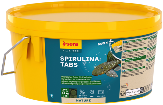 Sera Spirulina Tabs  Kovadan Bölme