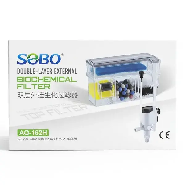 Sobo Biyolojik Bölmeli Tepe Filtre 600L/H 8W