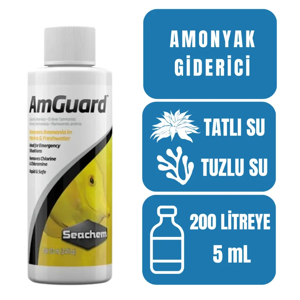 Seachem Amguard - Amonyak Giderici
